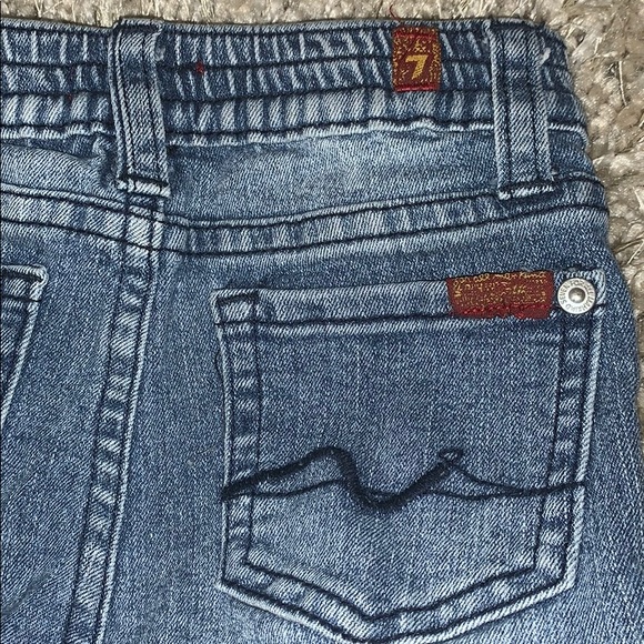 7 FOR ALL MANKIND DENIM JOGGERS-TODDLER - Picture 3 of 5